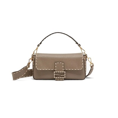 FENDI BAGUETTE LEATHER BAG 8BR600AH95F1F1M (27*15*6cm)